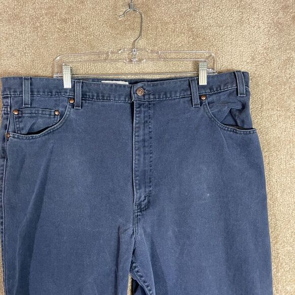 Levi's Signature 540 Jeans Mens 42 x 36 Blue Relaxed Fit Orange Tab Vintage‎ USA - Picture 2 of 11